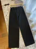 ¡Muy recomendable!! Combina con todo el guardarropa, algodón tejido y teñido a medida, cinturón elegante, pantalones casuales rectos adelgazantes, nuevos para otoño