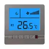 Controlador de Unidad Fan Coil, Termostato LCD para Aire Acondicionado, Panel de Control con Interruptor de Tres Velocidades, Sistema de Agua