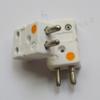 Enchufe y Toma de Cerámica de Alta Temperatura Tipo Sh-K-Mf Personalizado Conector Cerámico para Termopar Blanco Cabeza Macho y Hembra Medición de Temperatura