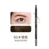 Lápiz de cejas de dibujo blanco marco fijo de posicionamiento para bordado de tatuajes delineador de ojos blanco impermeable delicado sin manchas sin correrse maquillaje