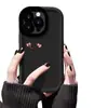 Funda Rosa de Cara Sonriente para Teléfono Adecuada para Apple 17/16Pro Nicho Anticaídas Iphone15/14P Simple y de Alta Gama