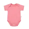 Ropa de Bebé Recién Nacido OEKO-TEX Verano Manga Corta Body Romper Clase A Pelele para Bebé Body con Broches en la Entrepierna Multicolor