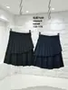 7648 Falda plisada para niñas de comercio exterior transfronterizo, minifalda de uniforme escolar