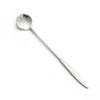 Cuchara para Granos de Café de Acero Inoxidable Creativa Flor de Rosa Cuchara Mezcladora para Postre Estilo Cuchara Pequeña Café en Polvo Mango Largo