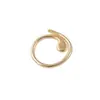 Hebilla marcadora espiral electrochapada del fabricante en dorado y plateado, anillo marcador abierto de aleación de zinc, herramienta pequeña tejida a mano para DIY