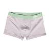 Hua Jielong Direto Roupa Íntima Masculina de Verão Cor Sólida Algodão Atacado Cintura Média Boxers Masculinos Respiráveis Modernos