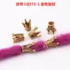 Peruca Cabelo Dreadlock Contas Coroa de Liga Grande Furo Contas Trança Africana Contas Decorativas Adorno de Cabeça Acessórios de Cabelo Contas DIY
