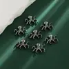 Corrente de Celular Polvo com Furo Material para DIY Pingente de Celular Joia de Liga Metálica Pingente de Bolsa Polvo Acessório Criativo Tendência