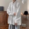 Suéter tipo polo de manga larga para hombre, nueva marca de moda de primavera y otoño, informal, con solapa suelta, para parejas, top de jacquard que combina con todo