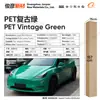 Película para Pet que Muda de Cor para Envelopamento Completo do Corpo, Filme Vinílico para Moto da Série Cristal que Muda de Cor, Fábrica de Origem Transfronteiriça