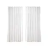 Nuevo estilo de cortinas translúcidas con patrón de ondas de agua, que ofrecen privacidad mientras permiten el paso de la luz, adecuadas para salas de estar y balcones, proporcionando protección solar y disponibles en diseños personalizados.