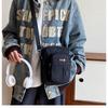Bolso bandolera informal para hombre y mujer, estilo coreano, sencillo, para estudiantes, para teléfono móvil