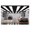 Luces para Estación de Trabajo de Detallado de Autos de Línea Recta, Luces para Taller de Aplicación de Película Personalizada y Encerado, Luces para Sala de Lavado de Autos, Luces LED Sin Costuras para Tienda 4S
