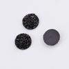 10mm yeso fondo plano resina diamante mineral cristal racimo cóncavo-convexo accesorios de joyería parche de joyería DIY en stock