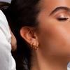 Pendientes de Aro de Acero Inoxidable Europeos y Americanos Emanco Pendientes Sencillos Chapados en Oro Hebillas de Oreja para Hombres y Mujeres Joyería al por Mayor