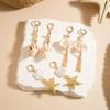 Joyería de Conchas Transfronteriza, Pendientes de Alto Nivel Estilo Ins, Estilo Vacaciones en el Océano, Pendientes de Moda con Estrellas de Mar, Caracolas y Perlas