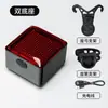 Luz Trasera de Freno por Inducción para Bicicleta Luz Trasera de Bicicleta Programable Inteligente DIY Luz para Ciclismo de Carretera Transfronterizo