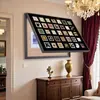 Pintura Decorativa Personalizada al por Mayor Transfronteriza para Cajas de Medidor Eléctrico, Instalación sin Taladro, Pintura de Cubierta de Caja de Medidor Eléctrico Estilo Clásico Chino para Entrada de Sala de Estar