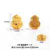 Xiaoqiang Cobre Conservador de Cor Dourado Banhado Pingente de Cabaça Pulseira Colar DIY Acessórios de Joia Estilo Chinês Contas Espaçadoras Pequenas Gotas