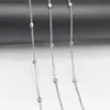 Corrente com Borla Enrolada Corrente com Contas Cruzadas Corrente de Contas Redondas Corrente O Corrente Achada Corrente com Contas Colar Pulseira Brincos Acessórios