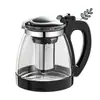 Juego de té de vidrio premium nuevo estilo chino resistente al calor, con una tetera y cuatro tazas, un juego de cinco piezas en un estilo chino moderno, con una tetera y tazas de té resistentes al calor
