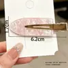 Pinza para el pelo acrílica sin costuras estilo ins para chicas, pinza de pico de pato dopamina para flequillo y accesorios para el pelo lateral
