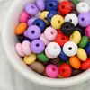 Rueda de Cuentas de Color Maillard Ábaco Cuentas Cuentas con Cuentas Pulsera DIY Collar Cadena de Teléfono Móvil Accesorios