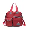 Nova bolsa de lona, bolsa de ombro feminina, estilo coreano, tecido Oxford de nylon, bolsa de mão, bolsa transversal, grande capacidade, adequada para mães