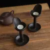 Accesorios de Fotografía Retro Nostálgicos Candelabro de Hierro Fundido Adorno Estilo Zen Hanfu Chino Velas de Ghee Antiguas Accesorios de Fotografía