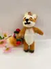 Muñeca Colgante de Fieltro de Lana Hecha a Mano Nepalí Linda Oveja Conejo Llavero Cadena de Bolso Decoración de Bolso Producto Terminado