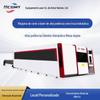 Anhui e fábrica de poeira fornecimento direto preço de atacado bancada de troca hidráulica cercada máquina de corte a laser de alta potência