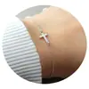 Amazon Pulsera Cruz Cruz Cruz Pequeña Lateral Pulsera de Perlas en Capas Joyería Nueva Regalo de Vacaciones Mujeres