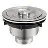 Acero inoxidable desagüe fregadero de cocina lavabo 110 fregadero fregadero fregadero tubería de desagüe tapón de fuga traje de desagüe accesorios
