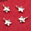 Tailandia Chiang Mai accesorios de plata hechos a mano vintage plata de ley vieja elefante bebé cubeta de pescado cuentas nube trasera materiales DIY hechos a mano