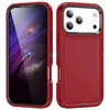 Funda para Teléfono Móvil para Apple 18Pm, Materiales Ecológicos, Accesorio de Teléfono Tres en Uno con Tapón para el Polvo, Adecuado para Fundas de Teléfono iPhone