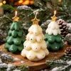 Vela Perfumada Navideña Atmósfera Invernal Adorno de Decoración Interior Vela para Árbol de Navidad Regalo Venta al por Mayor