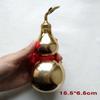 Accesorios para el Hogar de Calabaza Madera de Durazno Hebilla Segura Jade Blanco Natural Cobre Calabaza Campana de Cobre Espejo Bagua Adornos para el Hogar