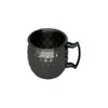 Fornecimento Transfronteiriço de Copos Moscow Mule, Copos de Coquetel de Aço Inoxidável, Copos em Formato de Tambor de Cobre Galvanizado Eletroliticamente Gravados, Taças de Vinho Personalizadas