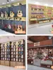 Estante de Exhibición Ranurado de Madera Universal Tablero Colgante Ranurado de Aluminio Decoración de Pared para Tiendas de Música, Accesorios para Guitarra y Productos para Teléfonos Móviles