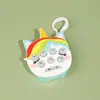 Llavero de Whack-a-Mole de Presionar y Reventar Consola de Juegos Portátil Mini Educativa para Niños Juguete Descompresor para Superar Niveles Colgante para Estudiante