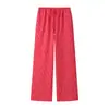 Transfronterizo 2026 Nuevo Verano Top con Volantes de Cuadros Pequeños 3564-105 Pantalones 3564-106 Conjunto