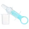 Alimentador de Medicamentos de Silicona para Bebés Tipo Aguja Tipo Anti-asfixia Alimentador de Medicamentos con Chupones de Precisión en Ambos Lados