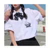 Estilo Japonés jk Accesorios de Moda Estilo Preppy Corbata DK Lazo Decorativo Camisa de Estudiante sin Camisa Encaje Flor