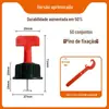 Dispositivo de nivelamento de cerâmica direto da fábrica dispositivo de nivelamento de piso cerâmico ferramenta auxiliar de posicionamento de junta inserção de base