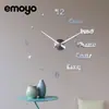 Directo de fábrica Amazon explosiones creativo caliente sala de estar europeo decorativo acrílico diy creativo reloj de pared