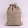 Bolsa de lino con cordón, bolsa de regalo de lino, bolsa de lino de almacenamiento a prueba de polvo personalizada, logotipo personalizado