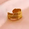Anillo de Hoja Liso Estilo Ins Vintage para Mujer Anillo Apilable de Oro con Hoja de Olivo Anillo Ajustable de Acero de Titanio con Apertura