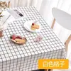 Mantel de lino de algodón hecho a mano tela protector de escritorio para estudiante mantel rectangular para mesa de comedor estilo nórdico mantel para mesa de centro
