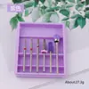 Nuevo Juego de Herramientas para Pulir y Limar Uñas, Kit de Eliminación y Pulido de Uñas, Cepillo de Limpieza de Diamante de Acero de Tungsteno