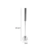 Batidor de huevos semiautomático de acero inoxidable batidor de huevos giratorio de presión batidora de huevos para el hogar gadget de repostería